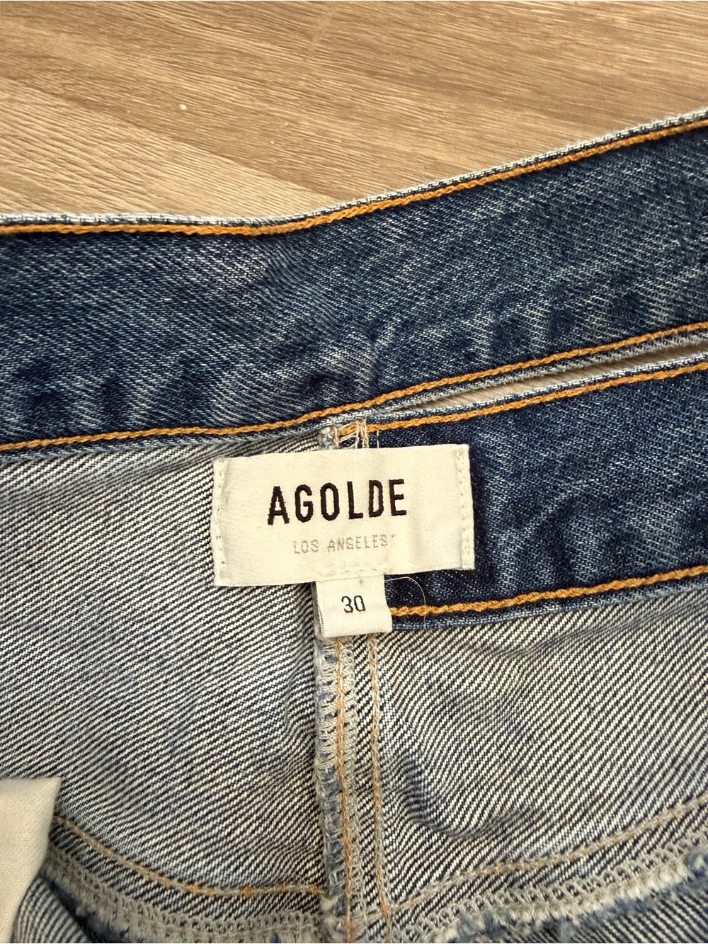 AGOLDE Broken Waistband Jean - size 30 - Picture 5 of 11